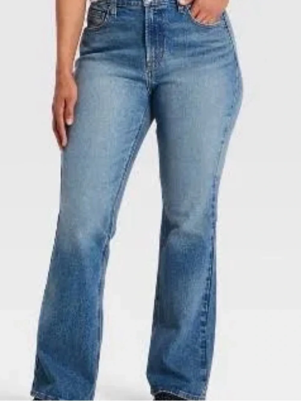 Universal Thread Women's Light Blue Flare Jeans